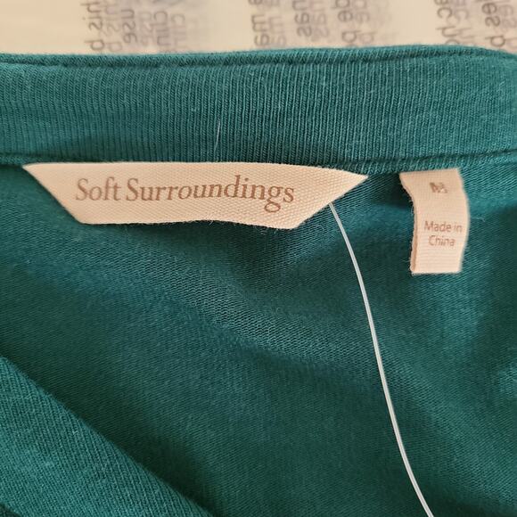 NWT Soft Surroundings Women Asymmetrical‎ Dress Medium Lagenlook Layered Art - Picture 8 of 13